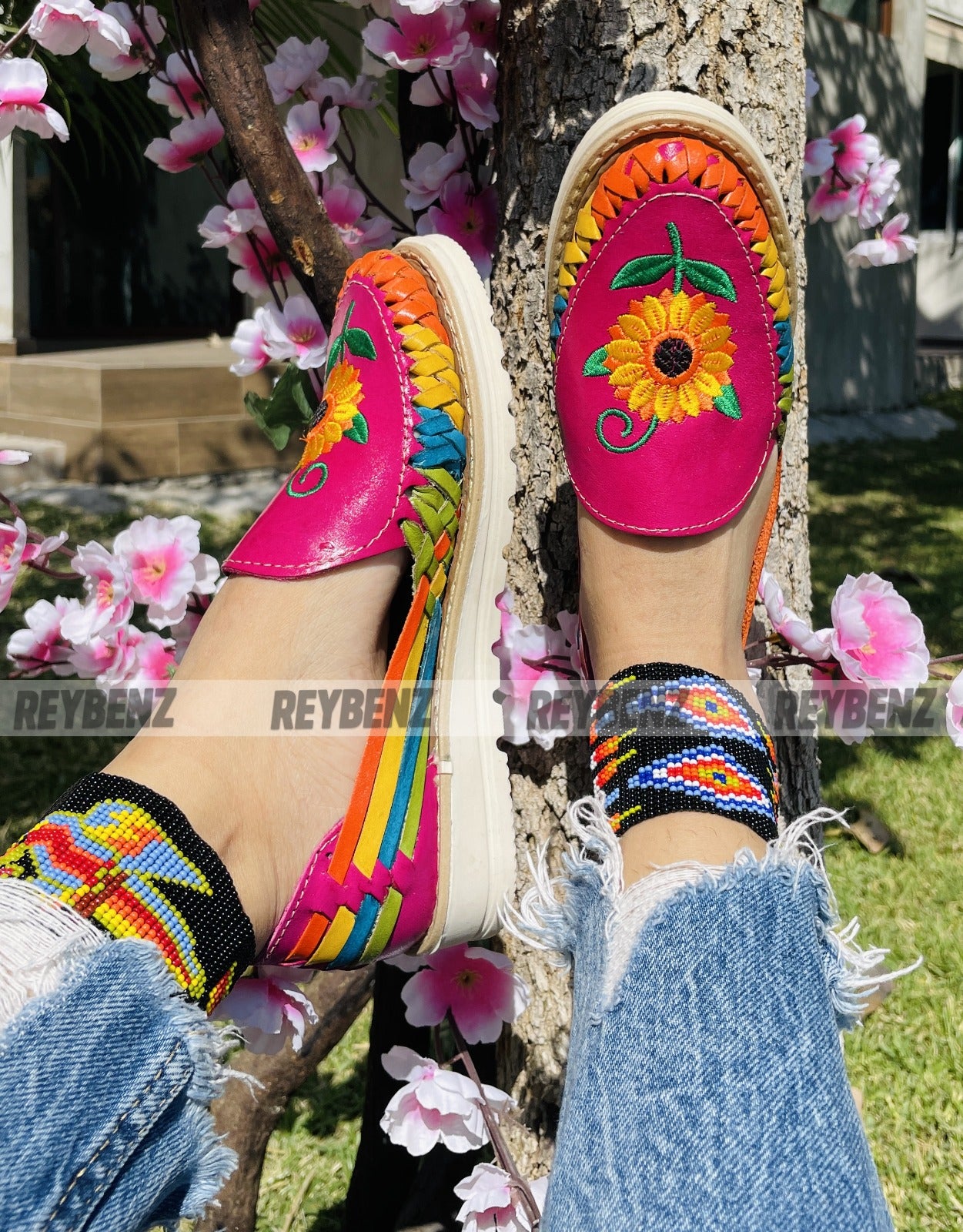 Women's Pink Sandals - zj00570