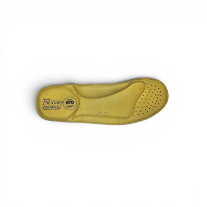 Arch Support Insoles by JM Daby – Handcrafted genuine leather insole for arch relief, made in León, Mexico