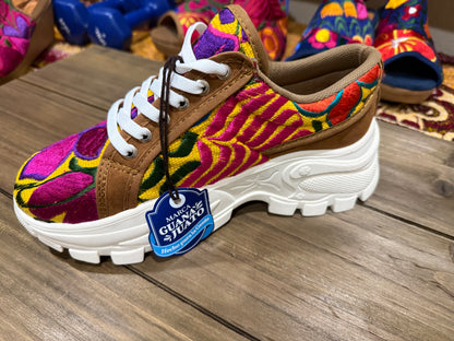 Bernal Artisan lightweight embroidered artisan footwear handcrafted in León Mexico