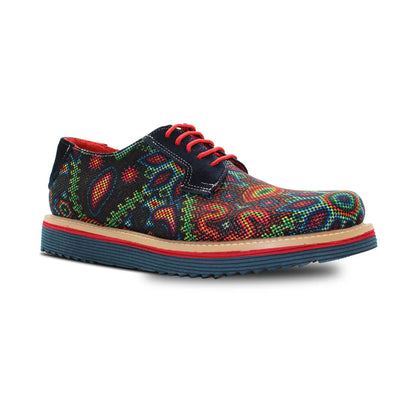 Huichol Artisan by Zull handcrafted Mexican artisan footwear for men