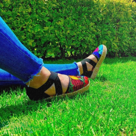 Frida Artisan Comfort Espadrille — Mexico de Mis Amores